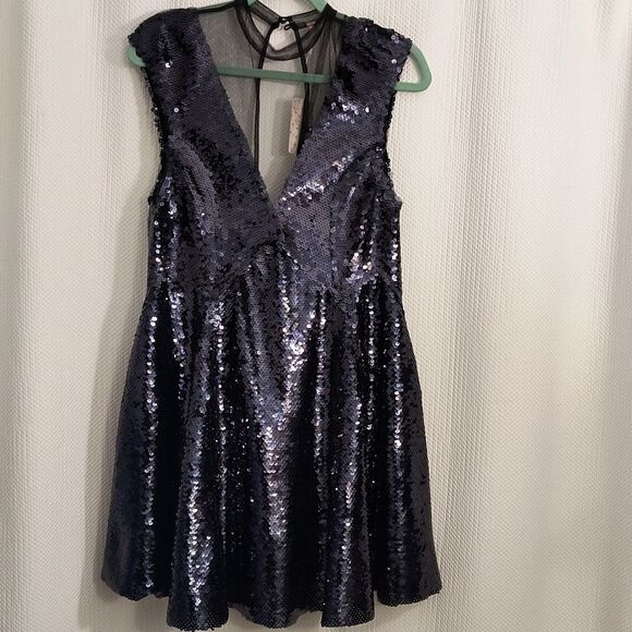 Free People Sequin Dress NWT Women's - Picture 2 of 5